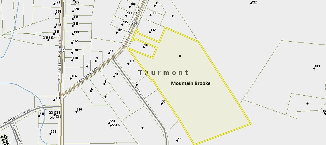 Map - Mountain Brooke