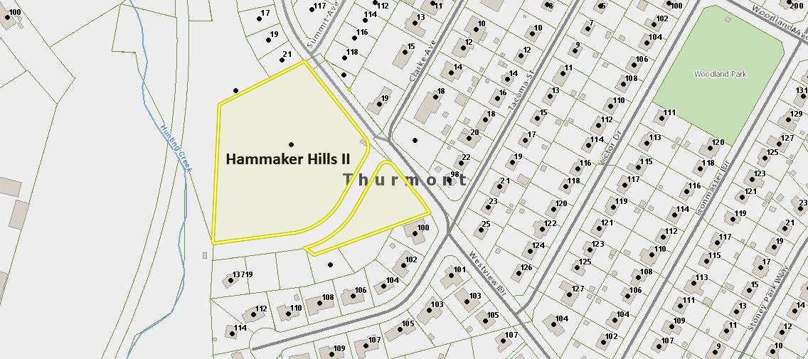 Map - Hammaker Hills II