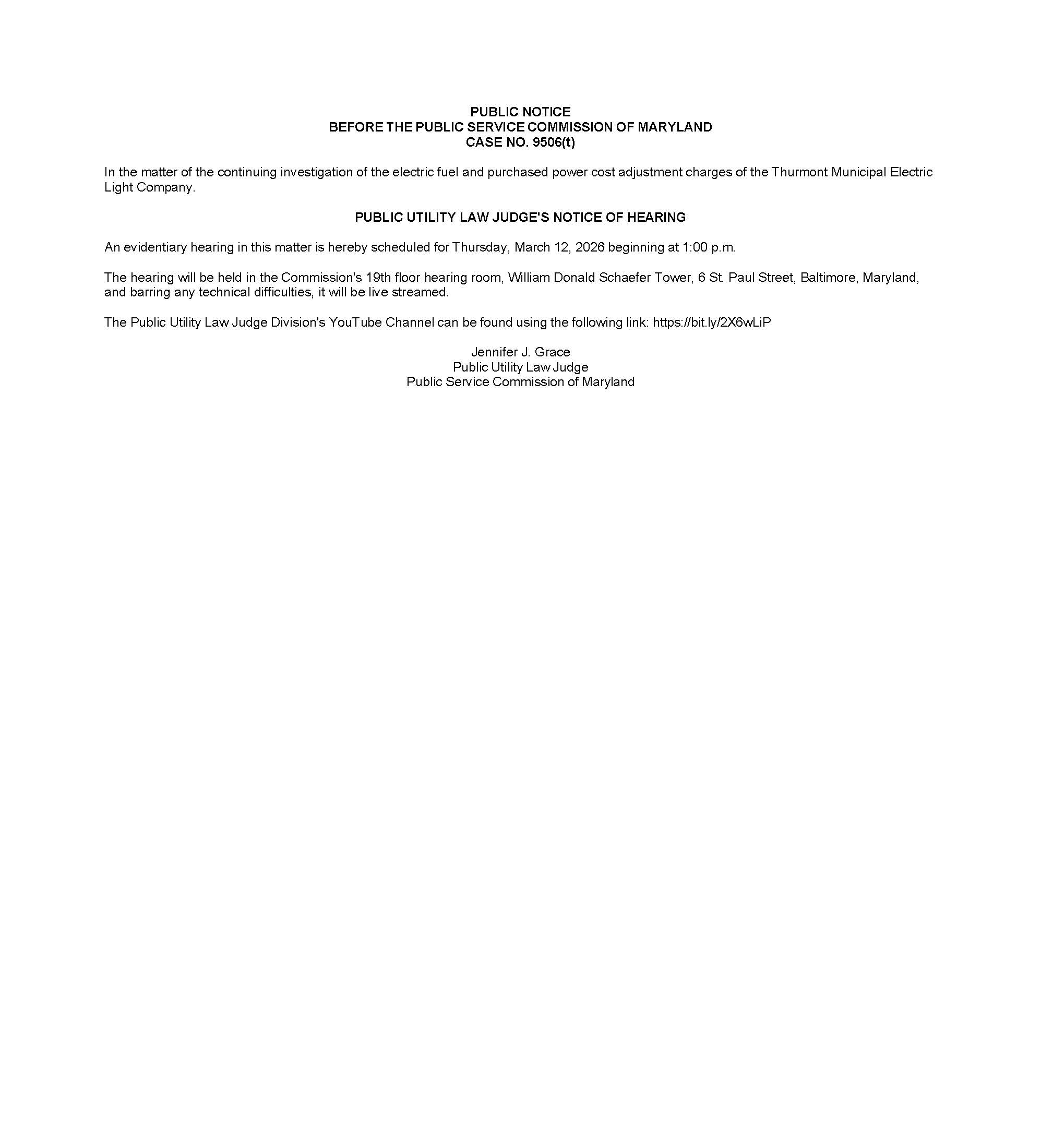 PCA Hearing Ad - 2026